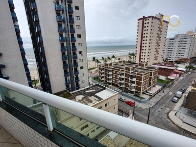 Apartamento em Vila Caiçara, Praia Grande/SP de 92m² 2 quartos à venda por R$ 449.000,00