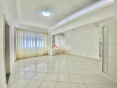 Apartamento em Boqueirão, Santos/SP de 80m² 2 quartos para locação R$ 3.500,00/mes