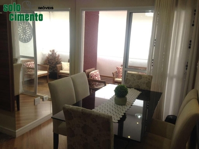 Apartamento em Campestre, Santo André/SP de 60m² 2 quartos à venda por R$ 407.000,00