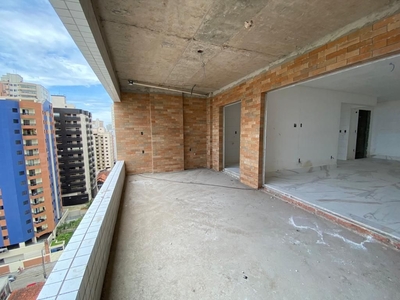 Apartamento em Campo da Aviação, Praia Grande/SP de 126m² 3 quartos à venda por R$ 927.000,00