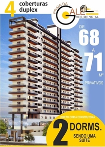 Apartamento em Canto do Forte, Praia Grande/SP de 114m² 3 quartos à venda por R$ 389.000,00