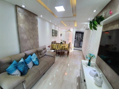 Apartamento em Canto do Forte, Praia Grande/SP de 83m² 2 quartos à venda por R$ 595.000,00
