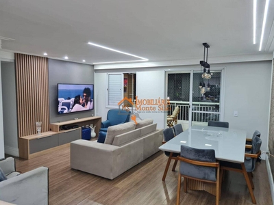 Apartamento em Centro, Guarulhos/SP de 106m² 3 quartos à venda por R$ 779.000,00