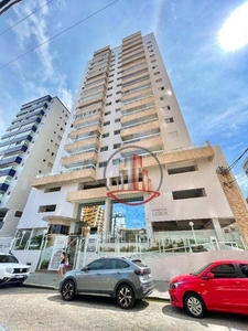 Apartamento em Cidade Ocian, Praia Grande/SP de 91m² 3 quartos à venda por R$ 549.000,00