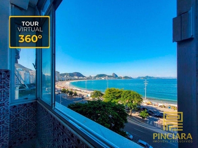 Apartamento em Copacabana, Rio de Janeiro/RJ de 50m² 2 quartos à venda por R$ 1.996.000,00 ou para locação R$ 5.500,00/mes