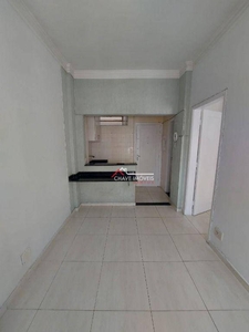 Apartamento em Embaré, Santos/SP de 43m² 1 quartos à venda por R$ 229.000,00 ou para locação R$ 1.800,00/mes