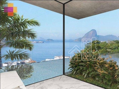 Apartamento em Icaraí, Niterói/RJ de 40m² 1 quartos à venda por R$ 373.800,00