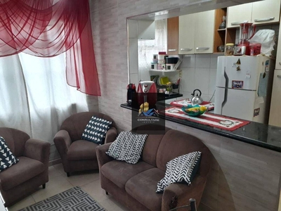Apartamento em Itararé, São Vicente/SP de 38m² 1 quartos à venda por R$ 179.000,00