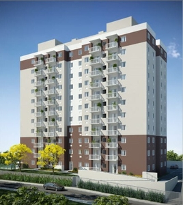 Apartamento em Jardim Imperial, Itaboraí/RJ de 47m² 1 quartos à venda por R$ 143.100,00