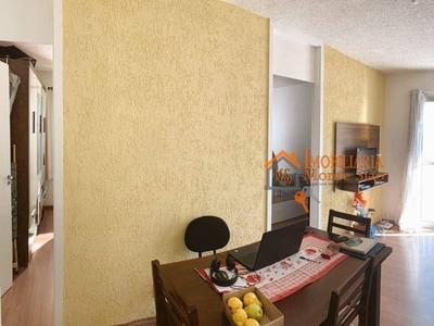 Apartamento em Jardim São Domingos, Guarulhos/SP de 49m² 2 quartos à venda por R$ 204.000,00