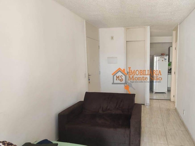 Apartamento em Jardim São Domingos, Guarulhos/SP de 49m² 2 quartos à venda por R$ 184.000,00