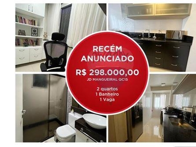 Apartamento em Jardins Mangueiral, Brasilia/DF de 48m² 2 quartos à venda por R$ 297.000,00