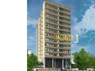 Apartamento em Nova Mirim, Praia Grande/SP de 78m² 2 quartos à venda por R$ 471.000,00