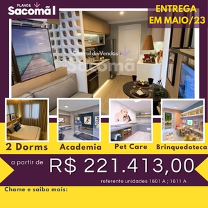 Apartamento em Parque Fongaro, São Paulo/SP de 32m² 2 quartos à venda por R$ 220.420,00