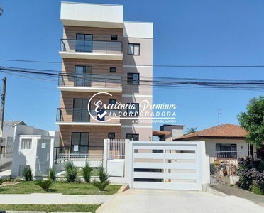 Apartamento em Pedro Moro, São José dos Pinhais/PR de 59m² 3 quartos à venda por R$ 283.000,00