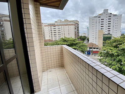 Apartamento em Ponta da Praia, Santos/SP de 104m² 3 quartos à venda por R$ 480.000,00 ou para locação R$ 3.500,00/mes