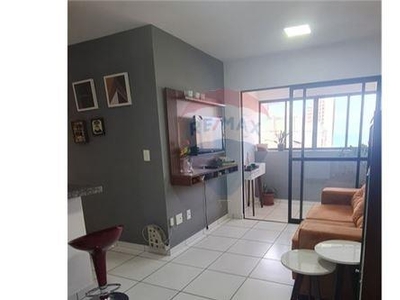 Apartamento em Ponta Negra, Natal/RN de 57m² 2 quartos para locação R$ 2.350,00/mes