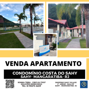 Apartamento em Sahy, Mangaratiba/RJ de 44m² 2 quartos à venda por R$ 229.000,00