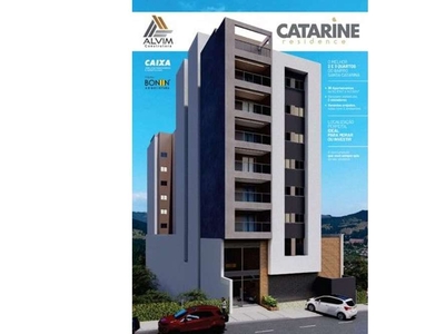 Apartamento em Santa Catarina, Juiz de Fora/MG de 45m² 2 quartos à venda por R$ 290.400,00