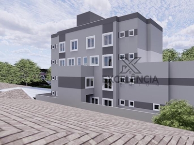 Apartamento em São Cristóvão, São José dos Pinhais/PR de 63m² 3 quartos à venda por R$ 395.000,00