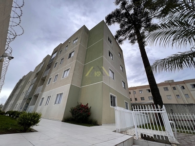 Apartamento em São Gabriel, Colombo/PR de 52m² 2 quartos à venda por R$ 176.000,00