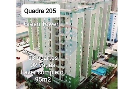 Apartamento em Sul (Águas Claras), Brasília/DF de 95m² 3 quartos à venda por R$ 819.000,00