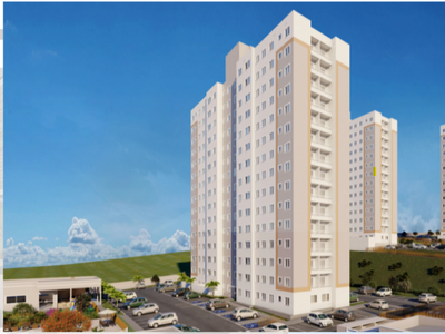 Apartamento em Tijuco, Contagem/MG de 47m² 2 quartos à venda por R$ 269.900,00