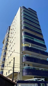 Apartamento em Vila Guilhermina, Praia Grande/SP de 54m² 1 quartos à venda por R$ 248.000,00