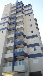 Apartamento em Vila Mirim, Praia Grande/SP de 55m² 2 quartos à venda por R$ 322.900,00