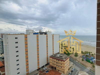 Apartamento em Vila Mirim, Praia Grande/SP de 77m² 2 quartos à venda por R$ 399.000,00