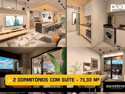 Apartamento em Vila Monte Alegre, Ribeirão Preto/SP de 71m² 2 quartos à venda por R$ 412.521,00