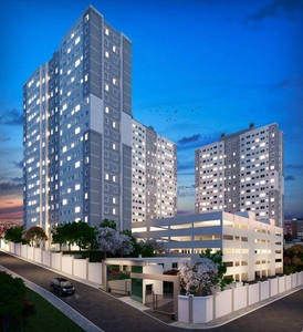 Apartamento em Vila Nossa Senhora das Vitórias, Mauá/SP de 43m² 2 quartos à venda por R$ 244.000,00