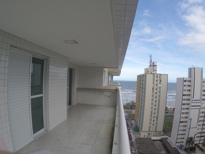 Apartamento em Vila Tupi, Praia Grande/SP de 106m² 2 quartos para locação R$ 3.500,00/mes