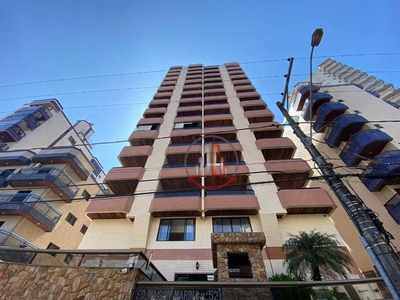 Apartamento em Vila Tupi, Praia Grande/SP de 121m² 3 quartos à venda por R$ 424.000,00