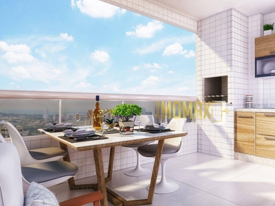 Apartamento em Vila Tupi, Praia Grande/SP de 63m² 2 quartos à venda por R$ 446.000,00