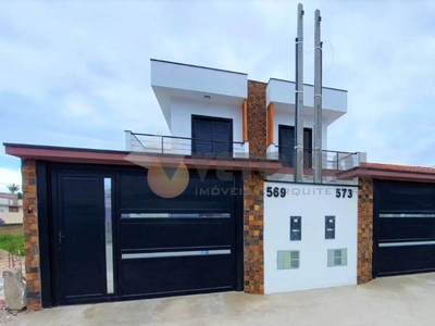 Casa em Balneário dos Golfinhos, Caraguatatuba/SP de 140m² 2 quartos à venda por R$ 419.000,00