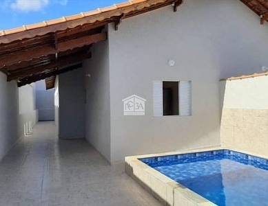 Casa em Balneario Patrimonio Das Américas, Mongaguá/SP de 74m² 2 quartos à venda por R$ 319.000,00