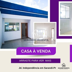 Casa em Jardim Independência II, Sarandi/PR de 170m² 3 quartos à venda por R$ 264.000,00