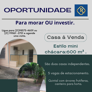 Casa em Nova Cidade, Nilópolis/RJ de 250m² 5 quartos à venda por R$ 589.000,00