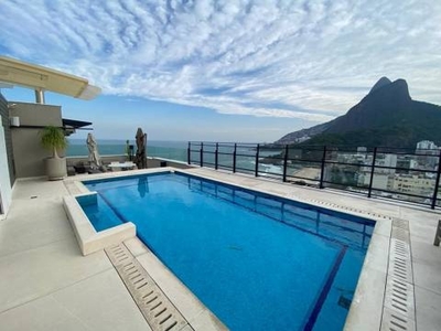 Cobertura em Leblon, Rio de Janeiro/RJ de 433m² 4 quartos à venda por R$ 32.999.000,00