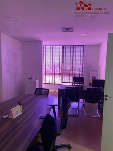 Sala em Vila Bastos, Santo André/SP de 91m² para locação R$ 2.980,00/mes