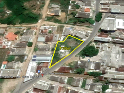 Terreno em Centro, Surubim/PE de 1000m² à venda por R$ 1.198.000,00