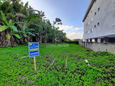 Terreno em Cidade Universitária Pedra Branca, Palhoça/SC de 741m² à venda por R$ 439.000,00