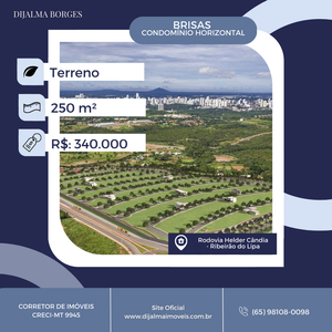 Terreno em Coophamil, Cuiabá/MT de 250m² à venda por R$ 338.000,00