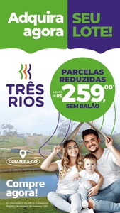 Terreno em Residencial Araguaia, Goianira/GO de 10m² à venda por R$ 78.000,00