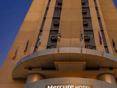 Flat disponível para locação no Mercure Hotel, com 27m², 1 dormitório e 1 vaga