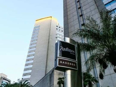 Flat disponível para venda no Radisson Vila Olímpia, com 31m², 1 dormitório e 1 vaga