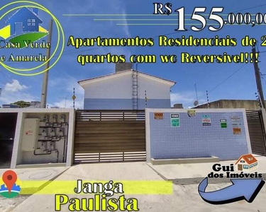 Apartamento para venda com 50M² de 2 quartos com WC reversível em Janga - Paulista - 159 M