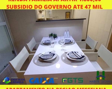 Apartamento para venda tem 45 metros quadrados com 2 quartos em Messejana - Fortaleza - CE