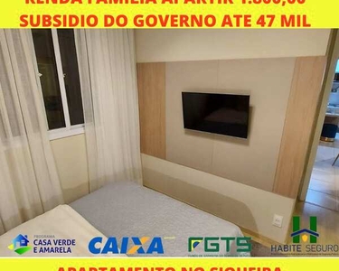 Apartamento para venda tem 45 metros quadrados com 2 quartos em Siqueira - Fortaleza - CE